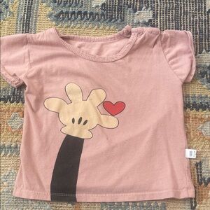Pink Graphic Kids Shirt